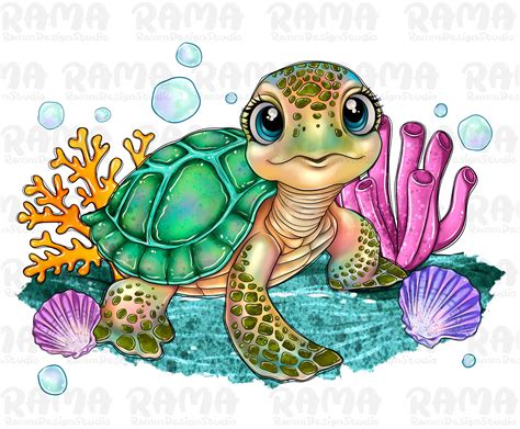 sea turtle clip art